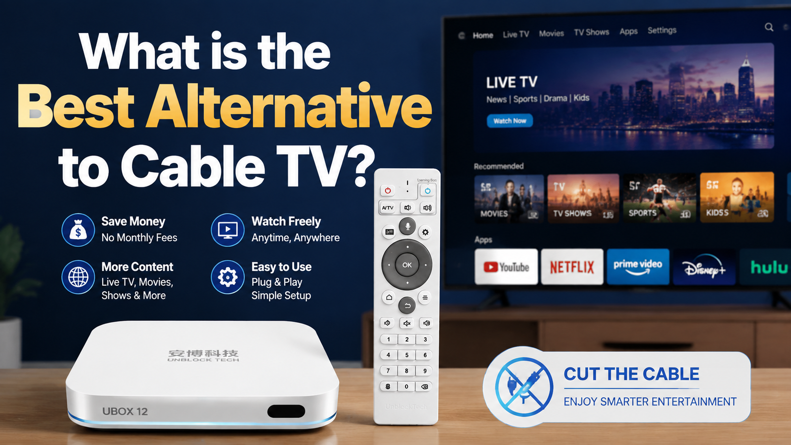 What is the best alternative to Cable TV in the US Canada?
