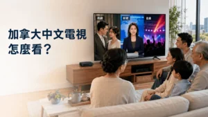 加拿大華人家庭觀看中文電視與安博盒子封面圖