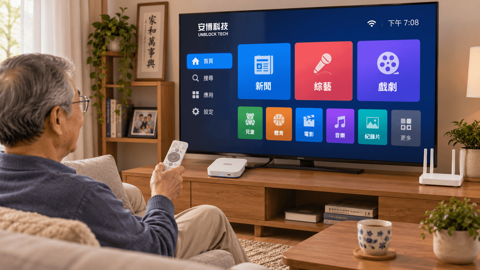 美國看台灣電視