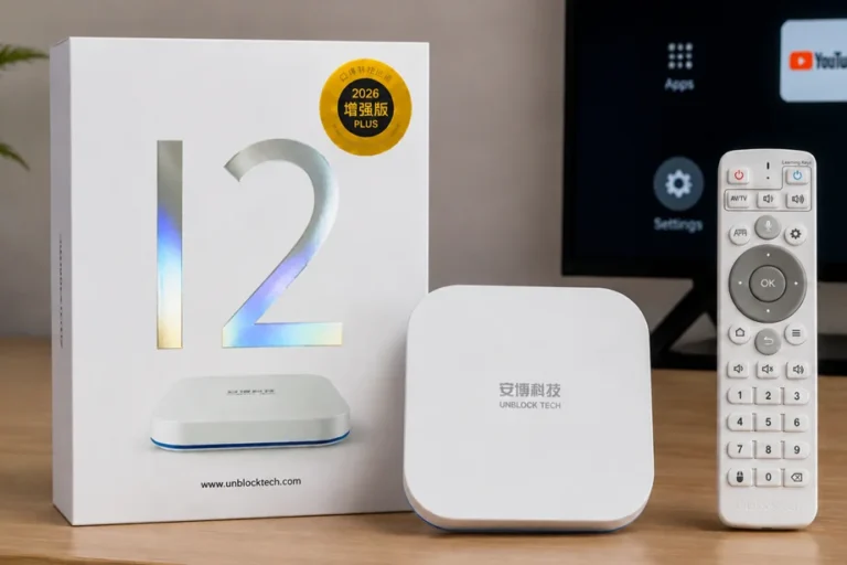 安博盒子 UBOX 12 包裝、主機與遙控器的用戶提供實拍照片